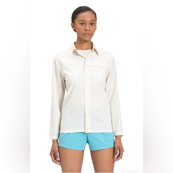 BNWT NORTH FACE FIRST TRAIL LONG SLEEVE
SHIRT - WOMEN'S. size S - Picture 1 of 8